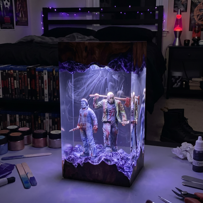 Halloween Resin Lamps